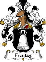 Freytag coat of arms family crest download