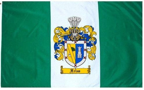 Frias family crest coat of arms flag