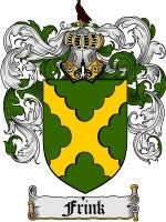 Frink coat of arms family crest download