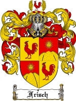 Frisch coat of arms family crest download