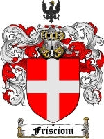 Friscioni coat of arms family crest download