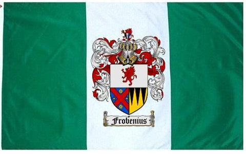 Frobenius family crest coat of arms flag