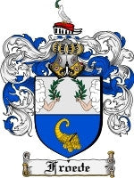 Froede coat of arms family crest download