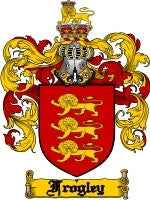 Frogley coat of arms family crest download