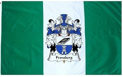 Fronsberg family crest coat of arms flag
