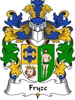 Fryze coat of arms family crest download