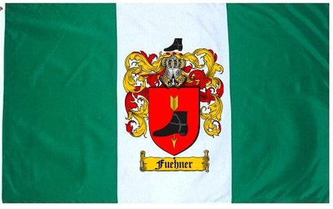 Fuehner family crest coat of arms flag