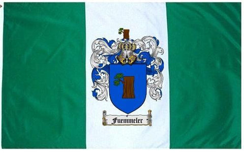 Fuemmeler family crest coat of arms flag