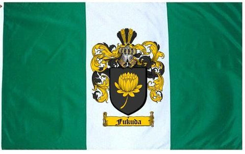 Fukuda family crest coat of arms flag