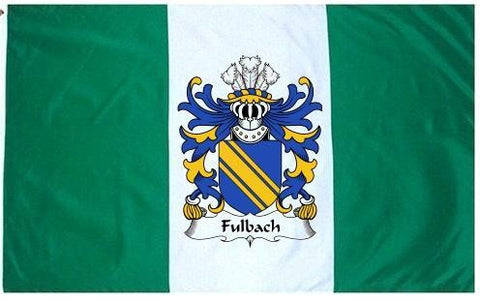 Fulbach family crest coat of arms flag