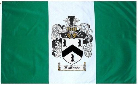 Fulforde family crest coat of arms flag