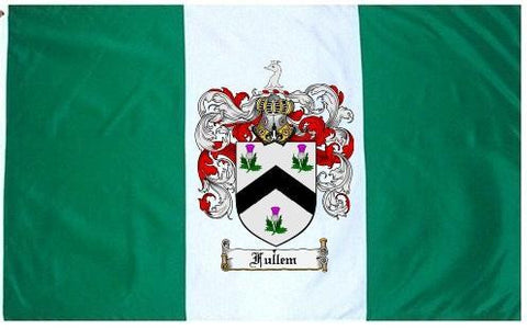 Fullem family crest coat of arms flag