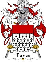 Funes coat of arms family crest download