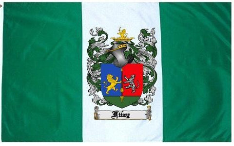 Fuzy family crest coat of arms flag