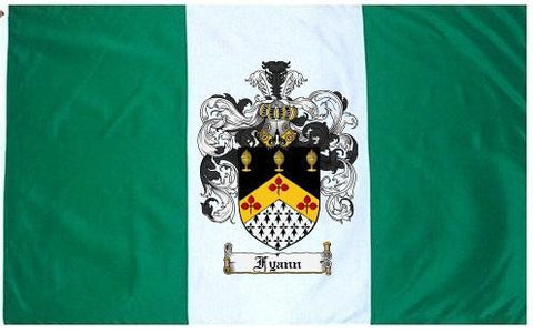 Fyann family crest coat of arms flag