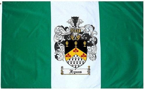 Fyans family crest coat of arms flag