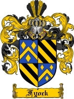 Fyock coat of arms family crest download