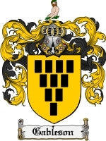 Gableson coat of arms family crest download