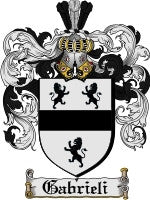 Gabrieli coat of arms family crest download