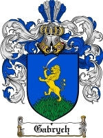 Gabrych coat of arms family crest download