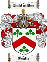 Gadie coat of arms family crest download