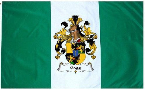 Gagg family crest coat of arms flag