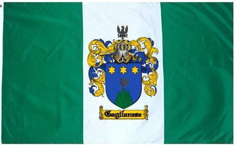 Gaglianese family crest coat of arms flag