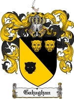 Gahaghan coat of arms family crest download