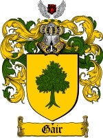 Gair coat of arms family crest download