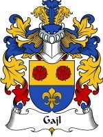 Gajl coat of arms family crest download