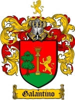 Galantino coat of arms family crest download