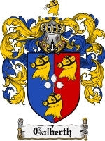 Galberth coat of arms family crest download