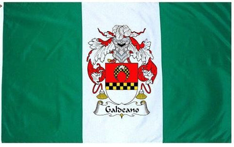 Galdeano family crest coat of arms flag