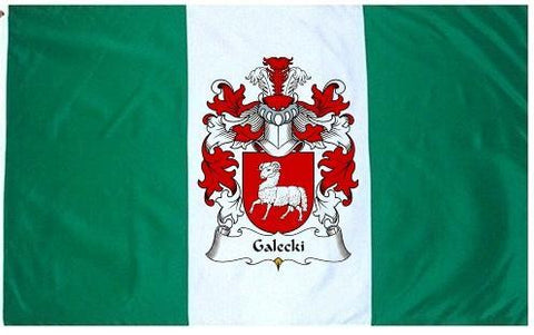 Galecki family crest coat of arms flag
