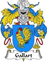 Gallart coat of arms family crest download