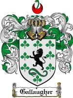 Gallaugher coat of arms family crest download