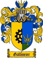 Gallmeier coat of arms family crest download