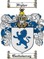 Gallowray coat of arms family crest download