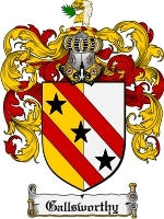 Gallsworthy coat of arms family crest download