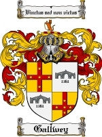 Gallwey coat of arms family crest download