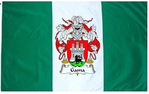 Gama family crest coat of arms flag