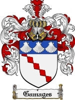Gamages coat of arms family crest download