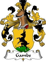 Gambs coat of arms family crest download