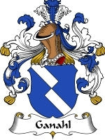 Ganahl coat of arms family crest download