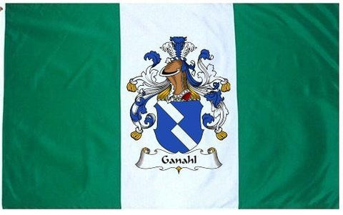 Ganahl family crest coat of arms flag