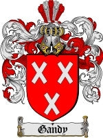 Gandy coat of arms family crest download