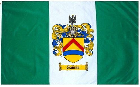 Ganino family crest coat of arms flag