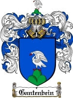 Gantenbein coat of arms family crest download