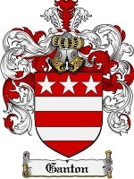 Ganton coat of arms family crest download