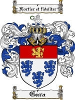 Gara coat of arms family crest download